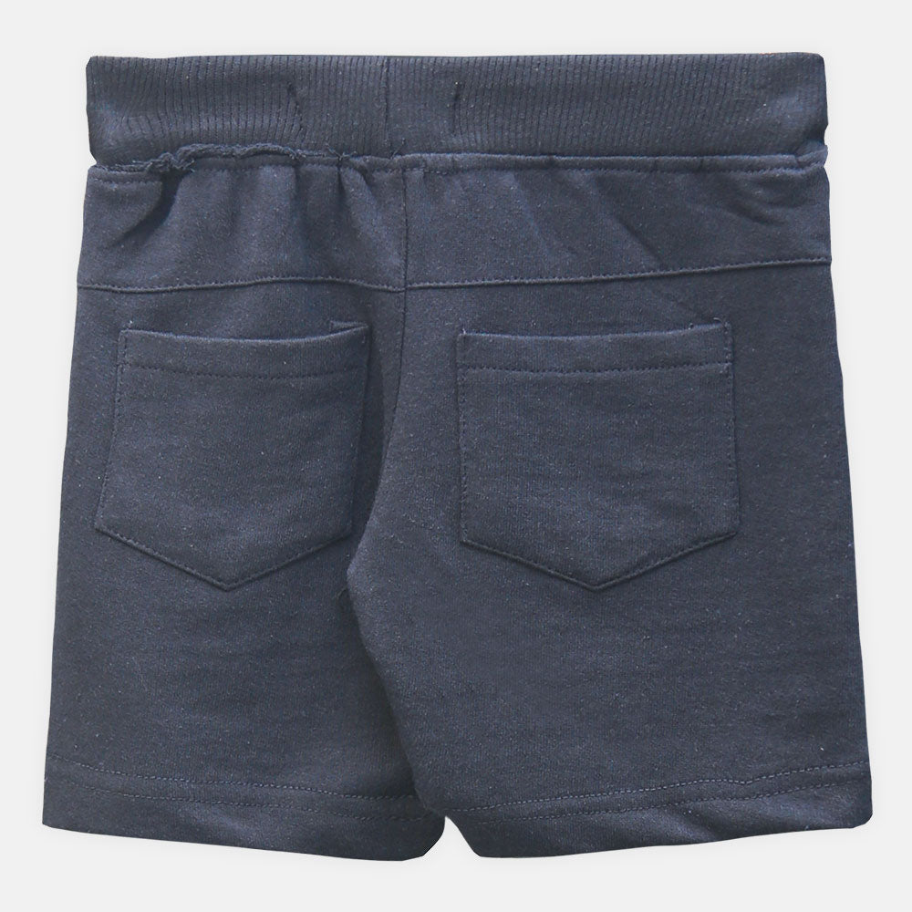 BOY SHORT TERRY BLUE JERSEY
