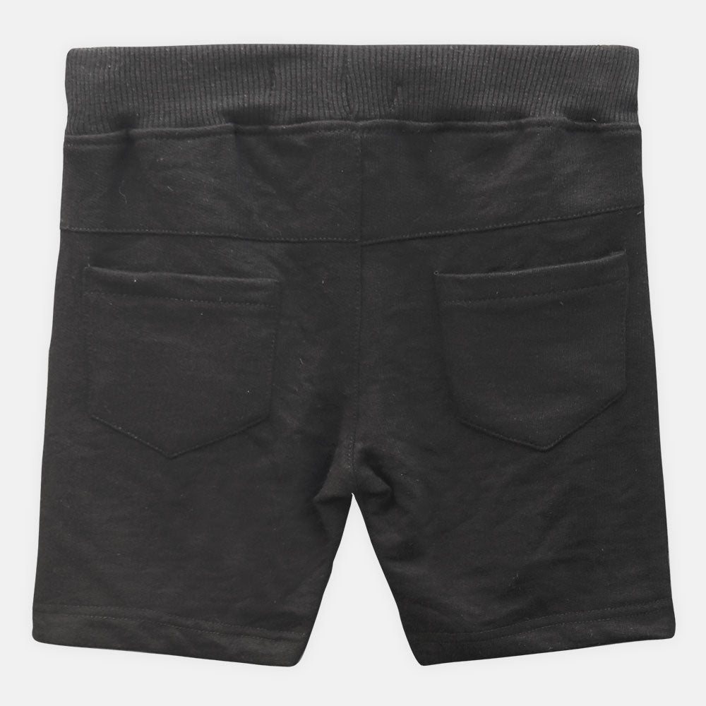 BOY SHORT TERRY BLACK JERSEY