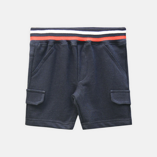 BOY SHORT TERRY BLUE JERSEY