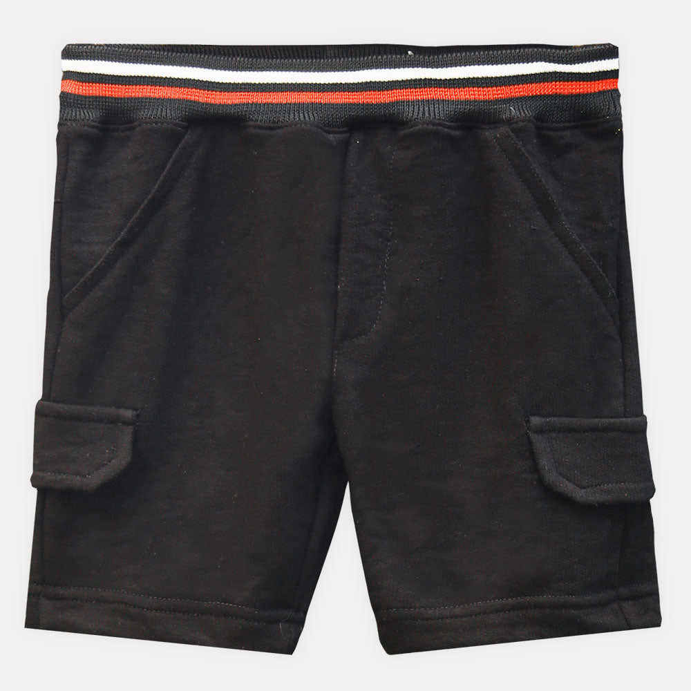BOY SHORT TERRY BLACK JERSEY
