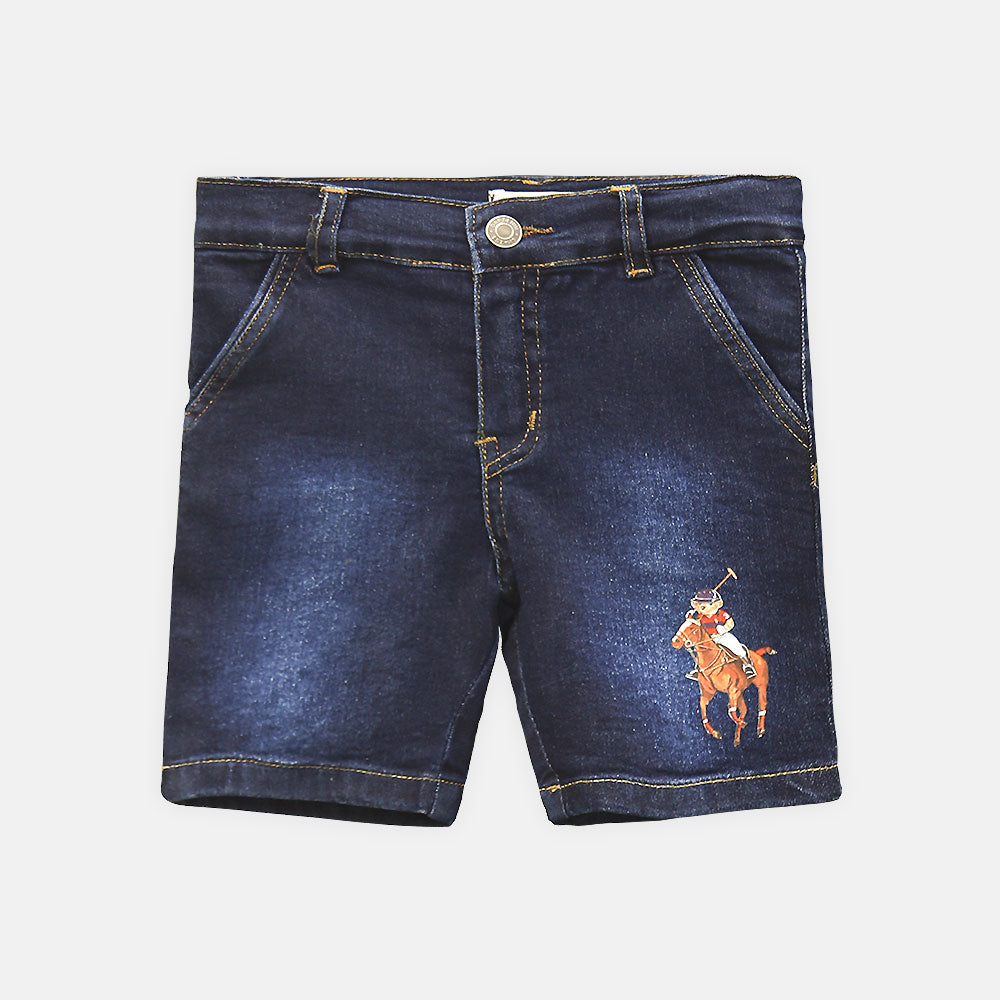 BOY SHORT JEANS DENIM DARK