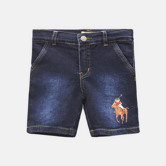 BOY SHORT JEANS DENIM DARK