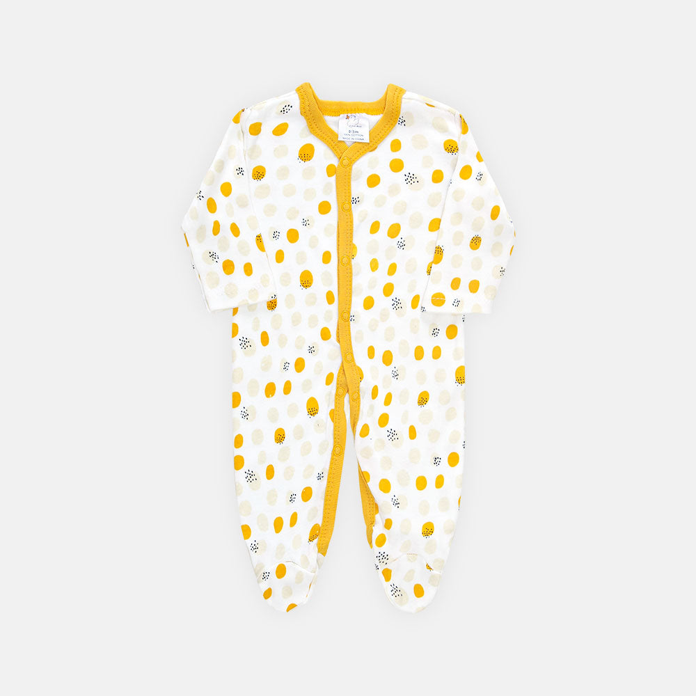 SLEEP SUIT BOY WHITE GIRAFFE