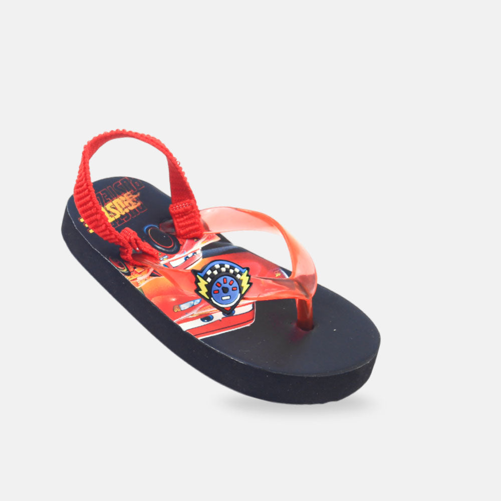 BOY RUBBER SANDAL KIDS' CARS
