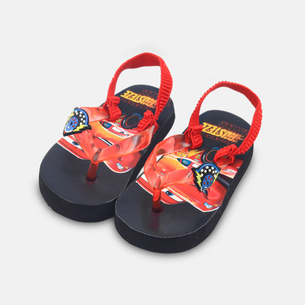 BOY RUBBER SANDAL KIDS' CARS