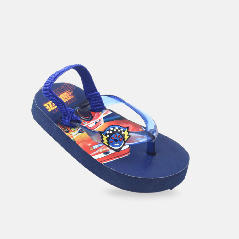 BOY RUBBER SANDAL CARS LIGHTNING MCQUEEN