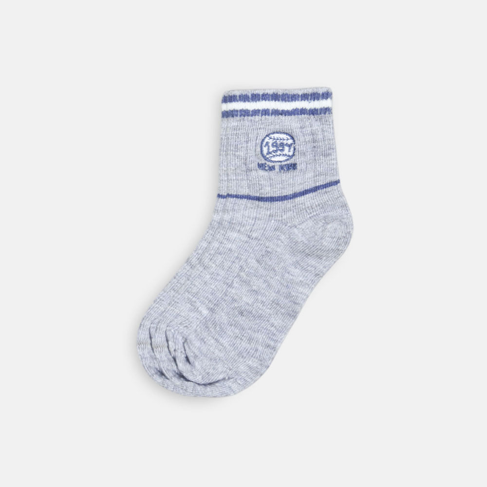 BOY SOCKS NEW YORK BEIGE