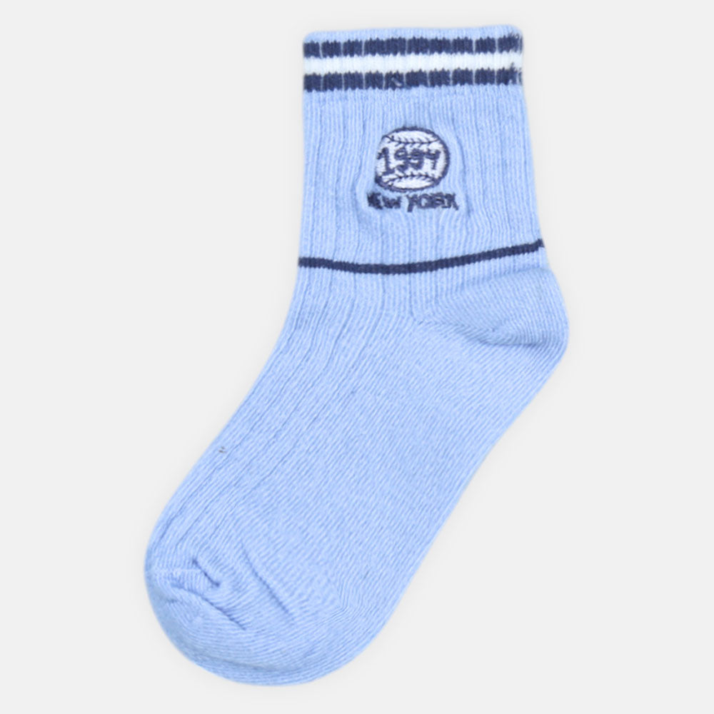 BOY SOCKS NEW YORK BLUE