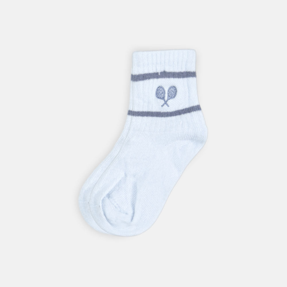 BOY SOCKS RACKET SPORT LIGHT BLUE