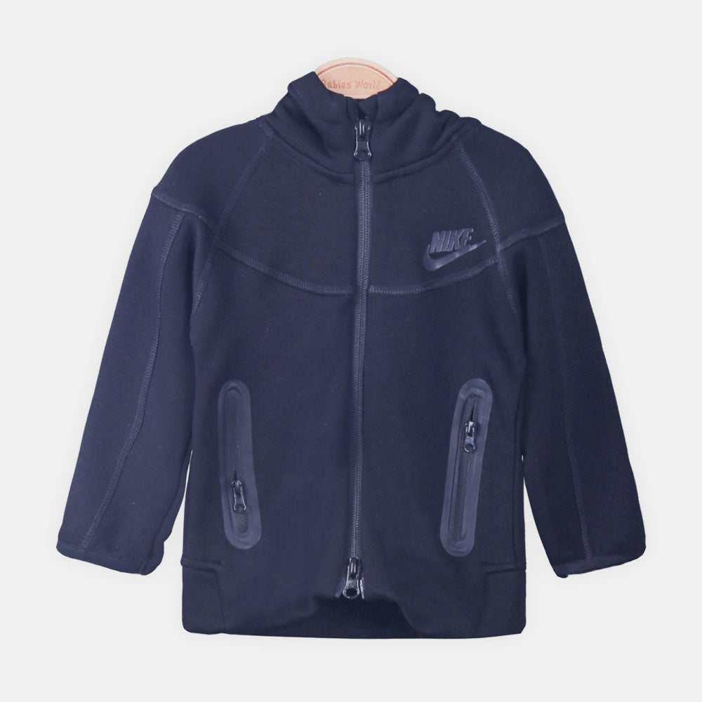 BOY SUIT NAVY BLUE HOOD