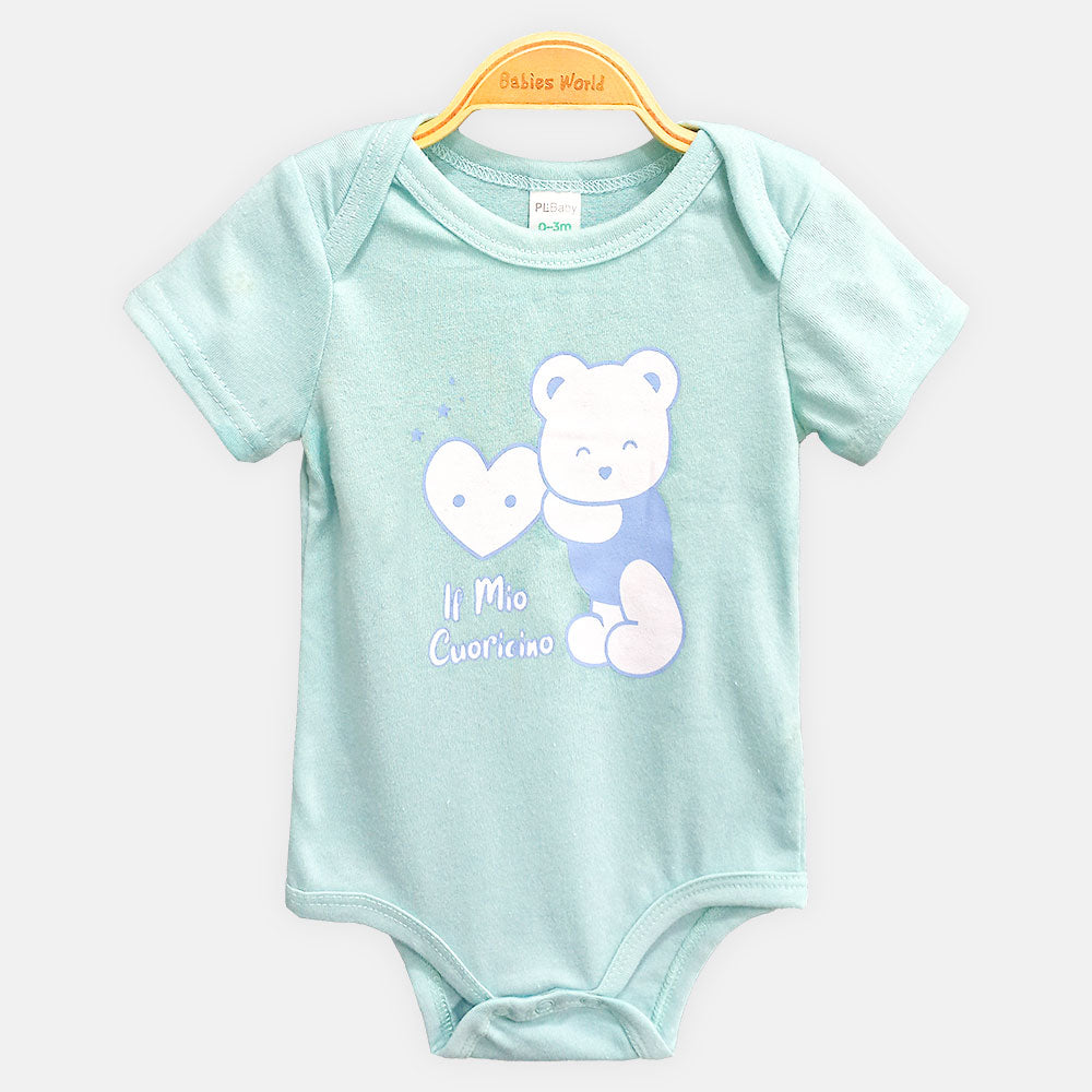 BOY SUIT CUDDLE BEAR 3 PIECE SET