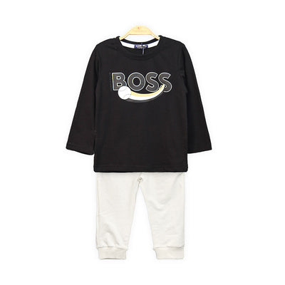 BOY SUIT BOSS BLACK