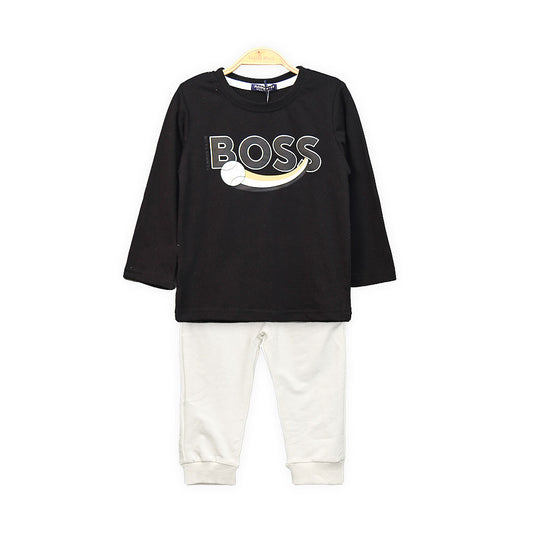 BOY SUIT BOSS BLACK