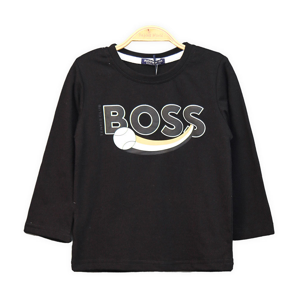 BOY SUIT BOSS BLACK