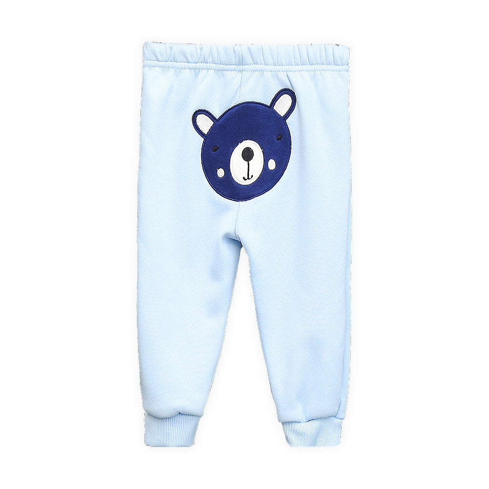 BOY SUIT SKY BLUE HOODED SWEATSHIRT