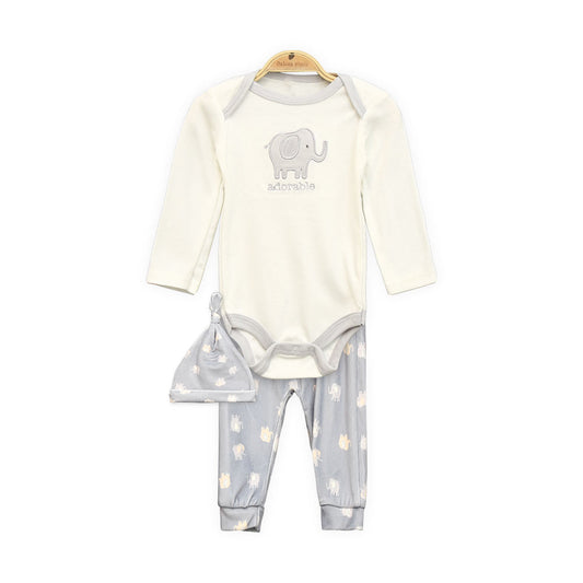 BOY SUIT GREY ELEPHANT