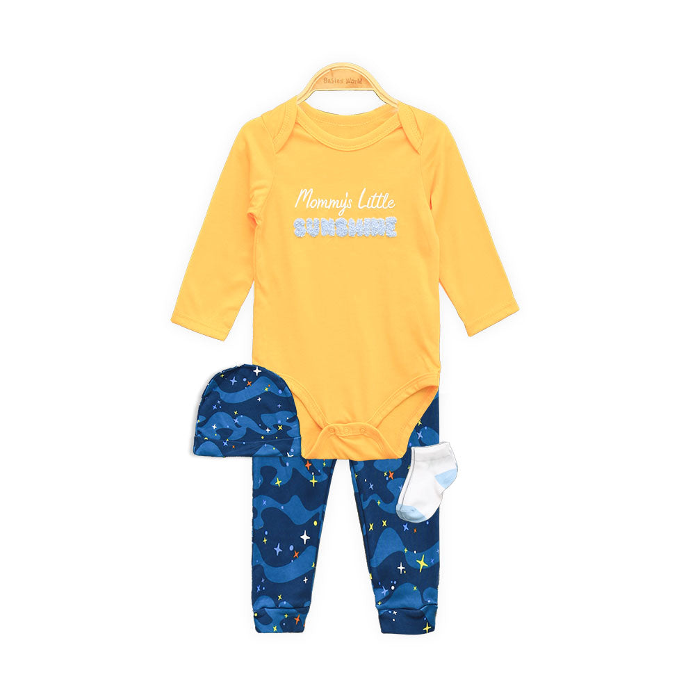 BOY SUIT YELLOW
