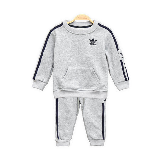 BOY SUIT GREY ADIDAS