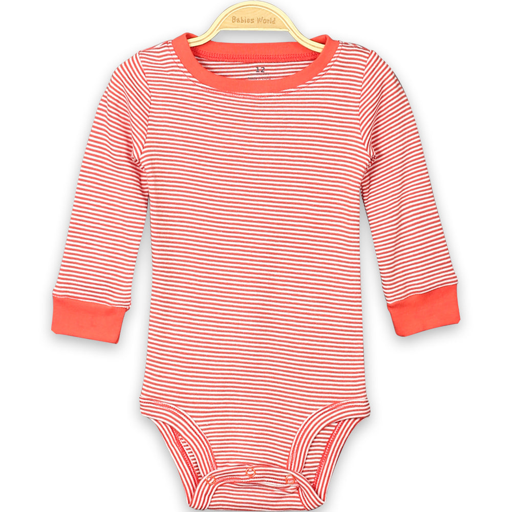 BOY SUIT RED STRIPED
