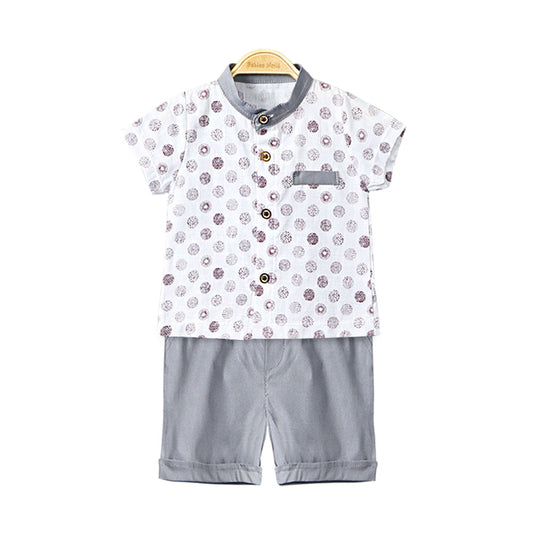 BOY SUIT GREY
