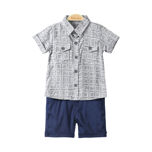 BOY SUIT GREY