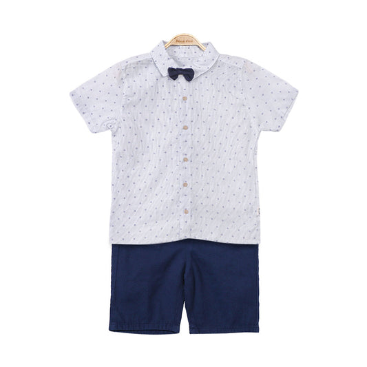 BOY SUIT BLUE STRIPES