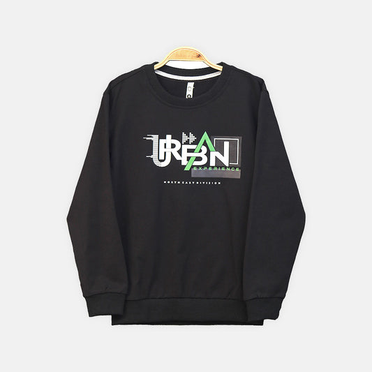 BOY T-SHIRT BLACK FULL-SLEEVE