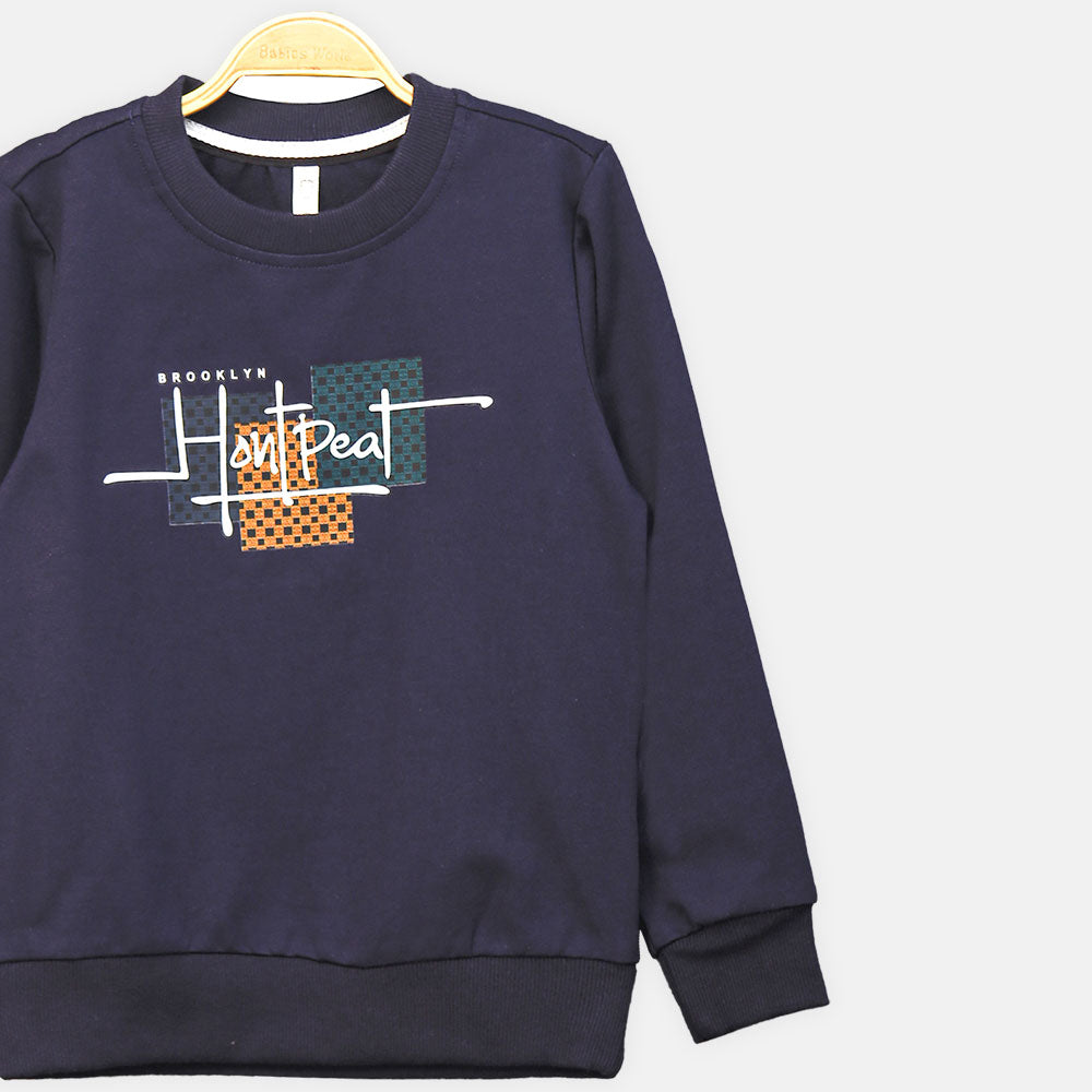 BOY T-SHIRT NAVY BLUE