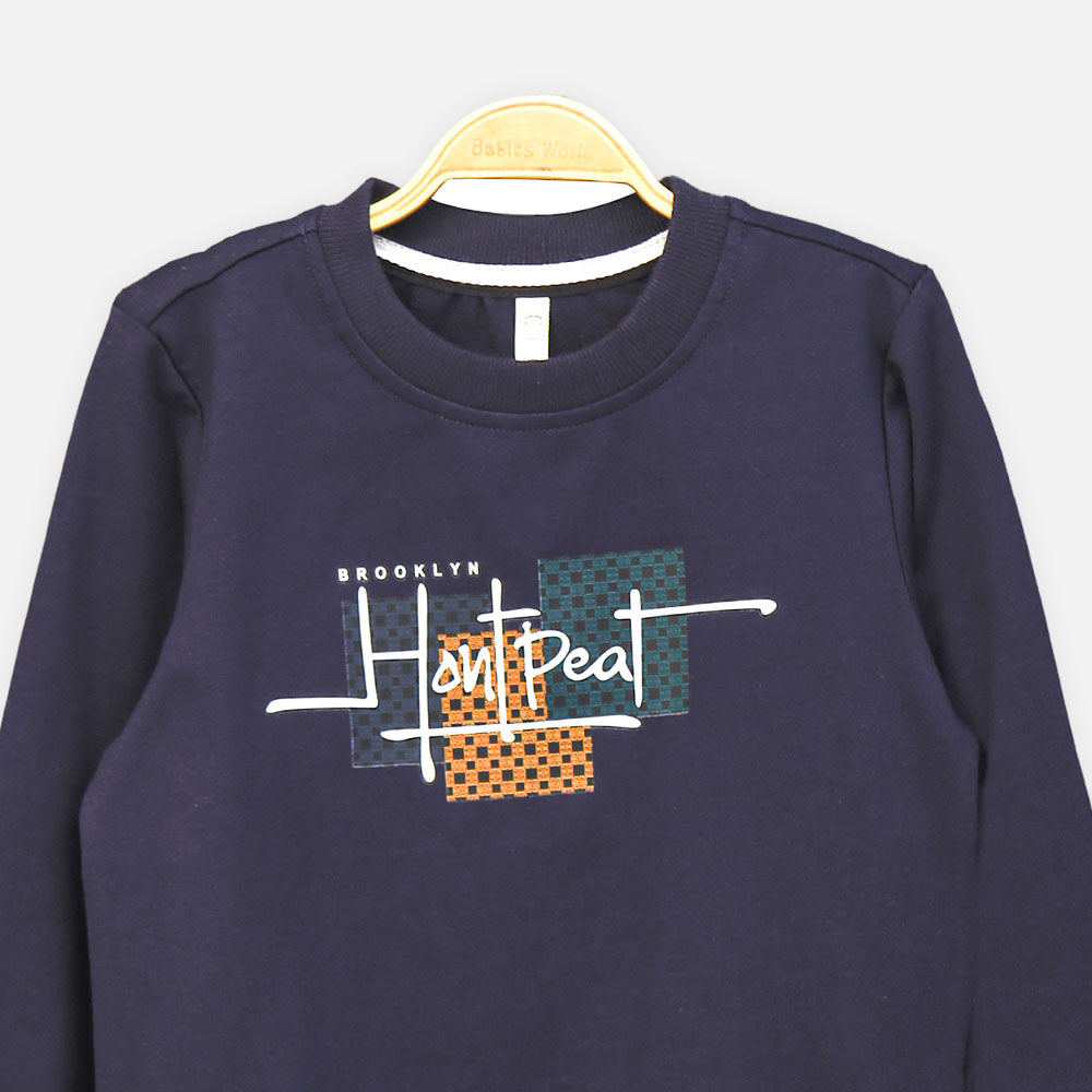 BOY T-SHIRT NAVY BLUE