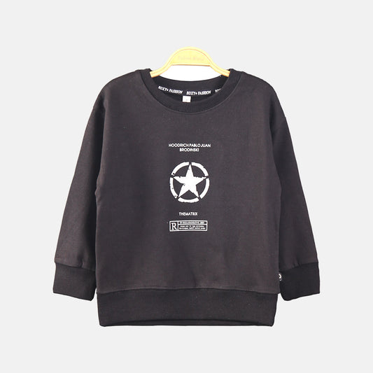 BOY T-SHIRT DARK GREY