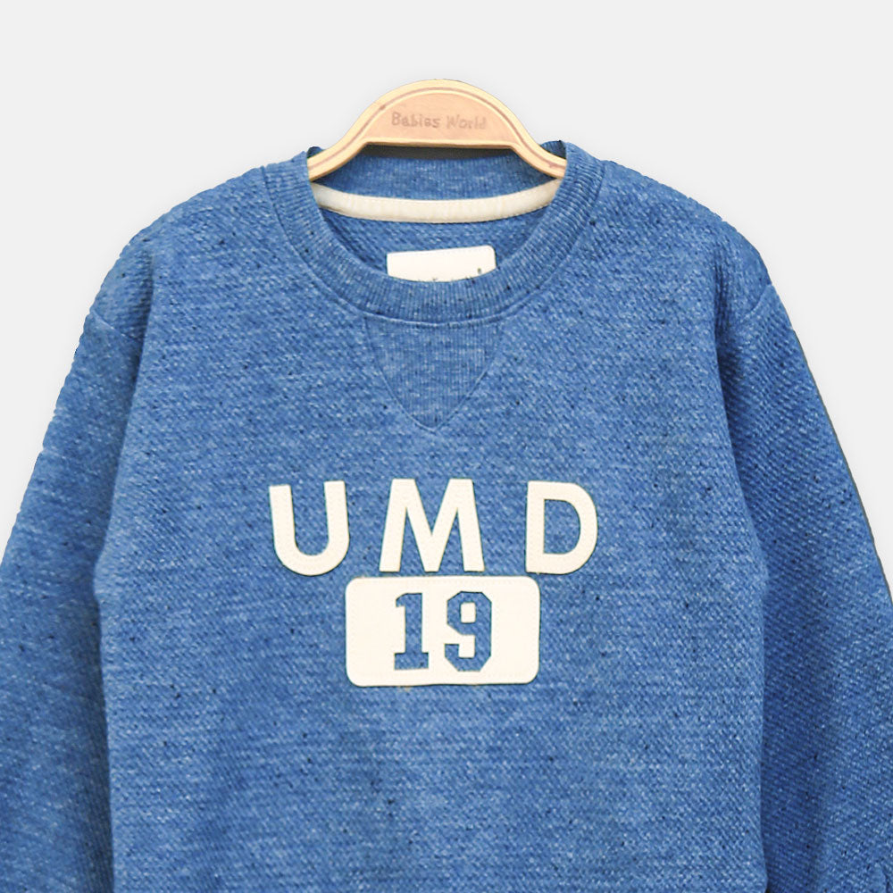 BOY T-SHIRT UMD 19 KNIT SWEATSHIRT BLUE