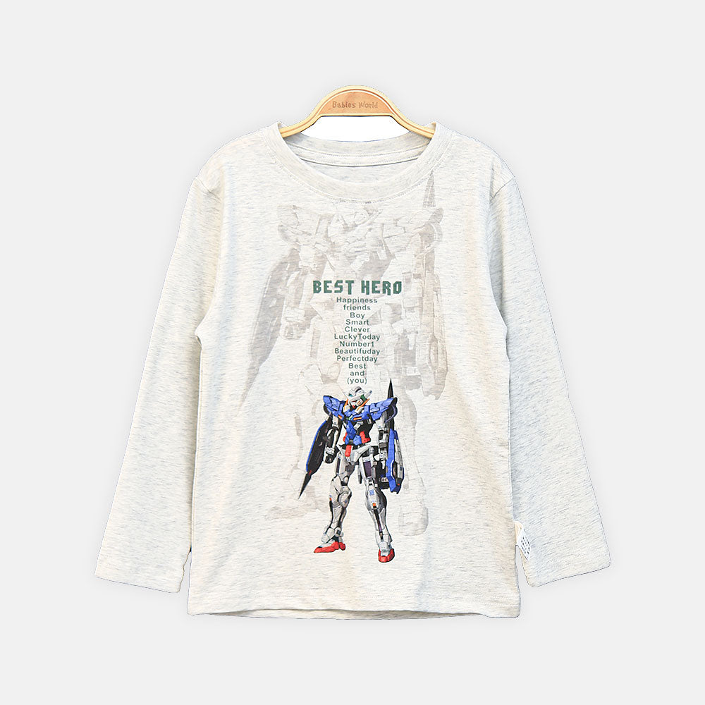 BOY T-SHIRT BEST HERO MECHA GRAPHIC