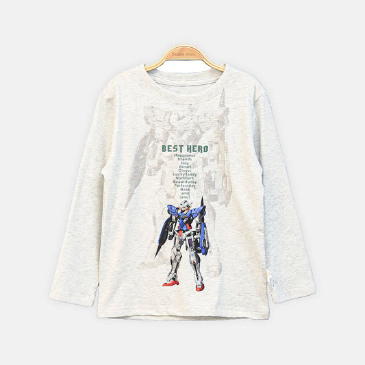 BOY T-SHIRT BEST HERO MECHA GRAPHIC