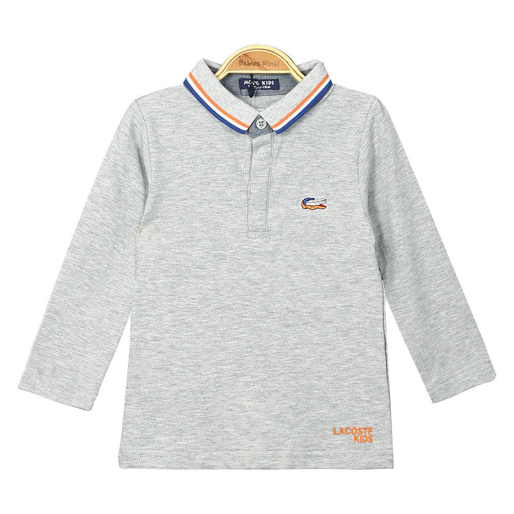 BOY T-SHIRT GREY LOCASTE