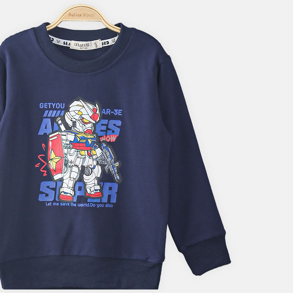 BOY T-SHIRT BLUE ANIME