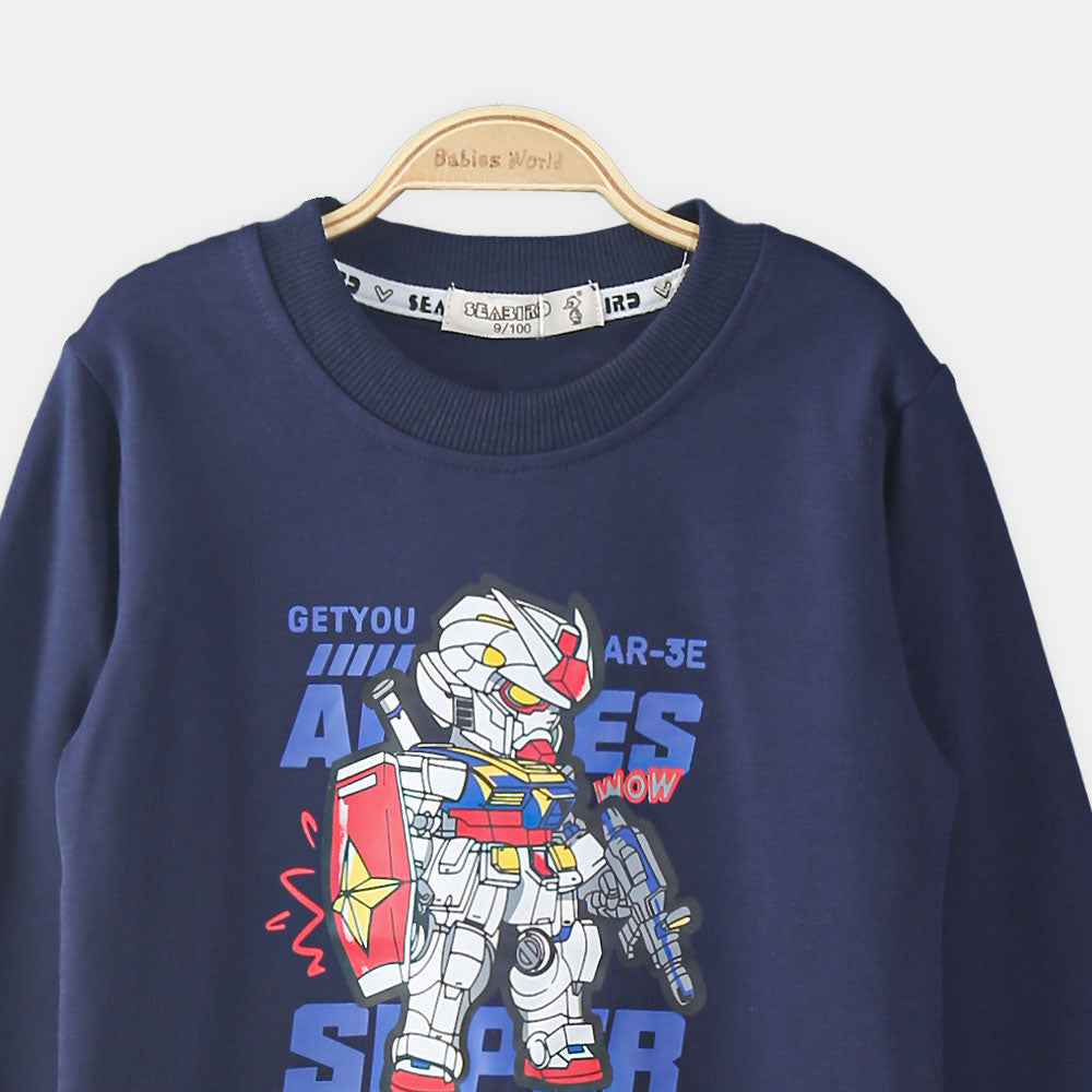 BOY T-SHIRT BLUE ANIME