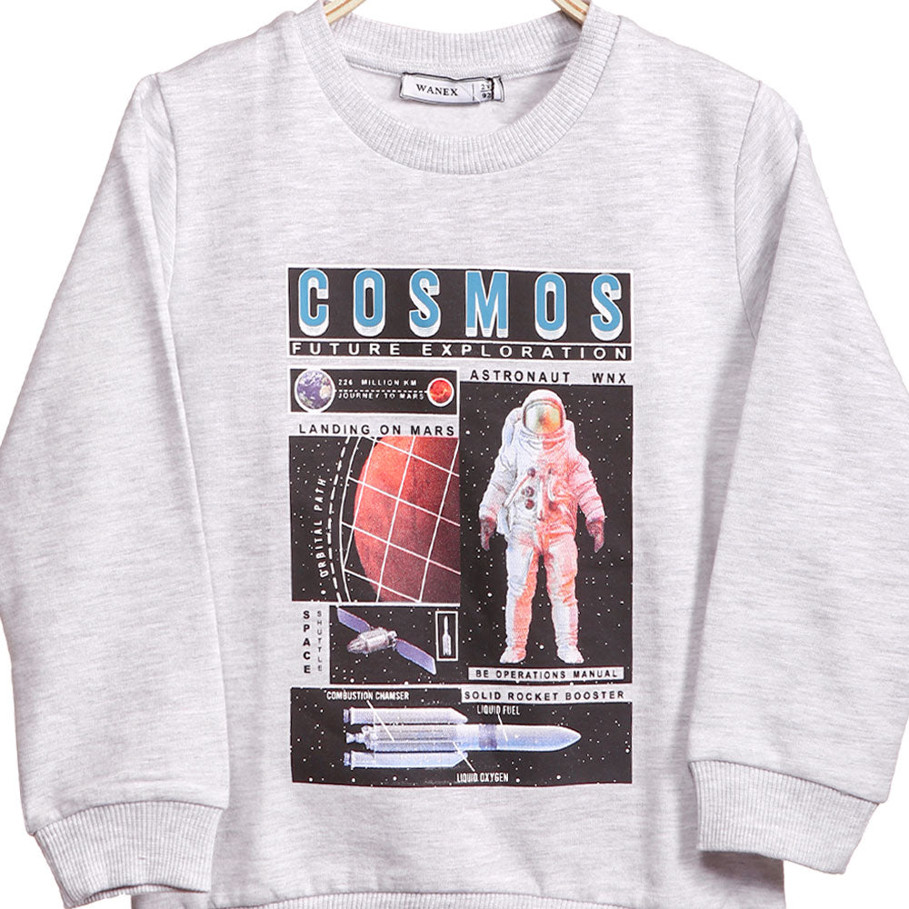 BOY T-SHIRT MELANGE COSMOS GALAXY