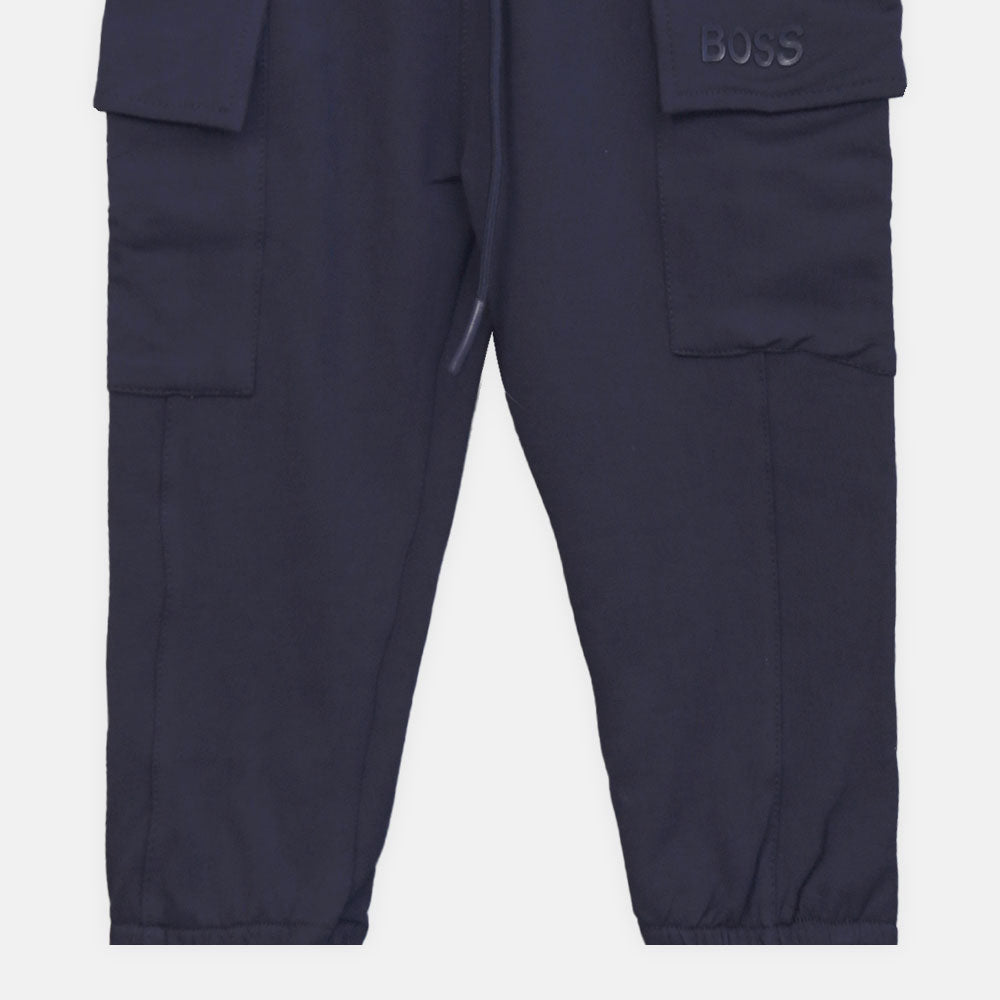 BOY TROUSER NAVY BOSS