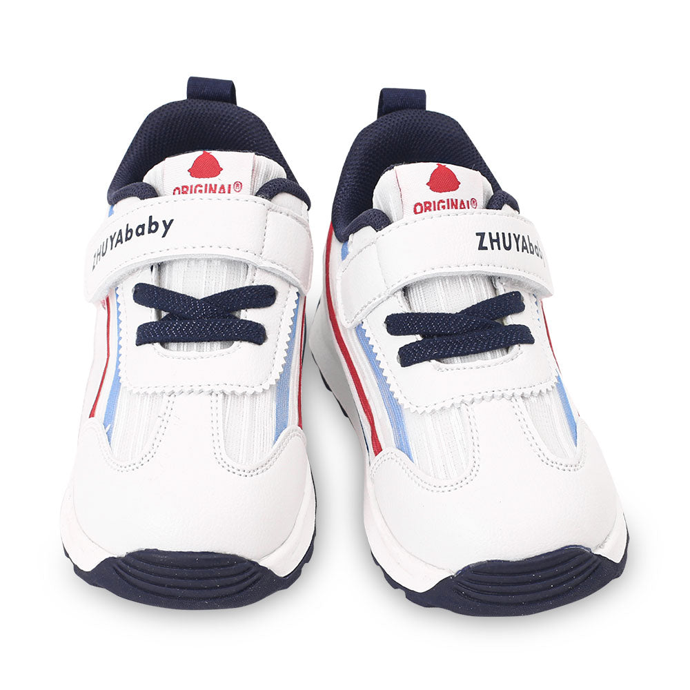 BOY JOGGER WHITE STRIPED