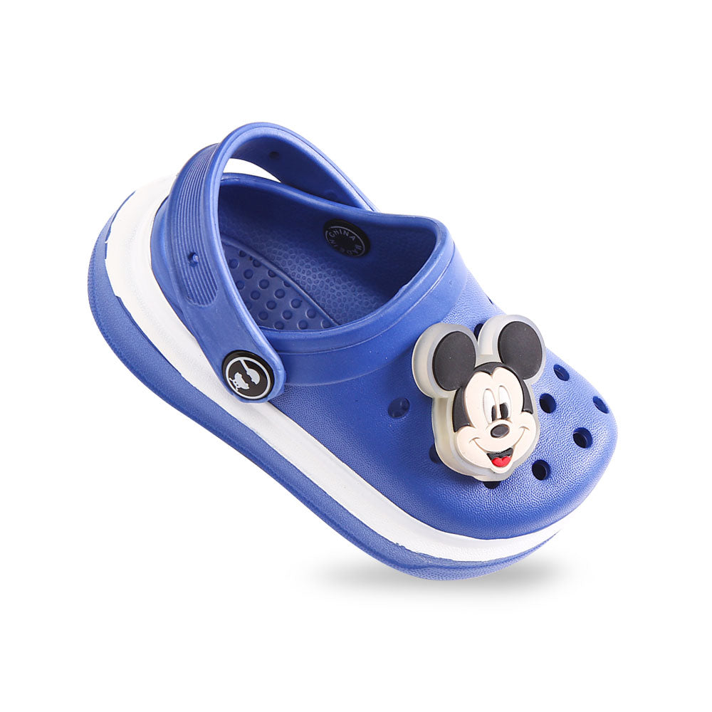 BOY CROCS BLUE MICKEY MOUSE