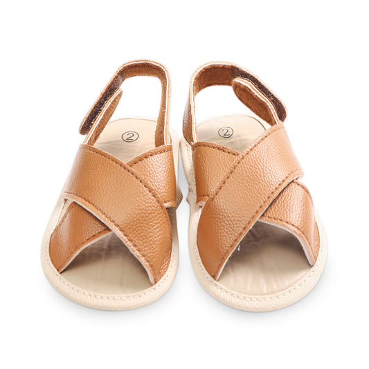 BOY PRE WALKER SANDAL CAMEL