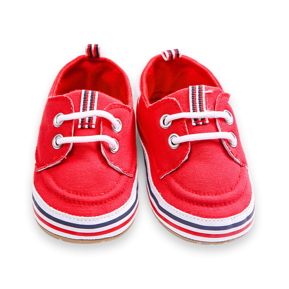 BOY PRE WALKER SHOES RED