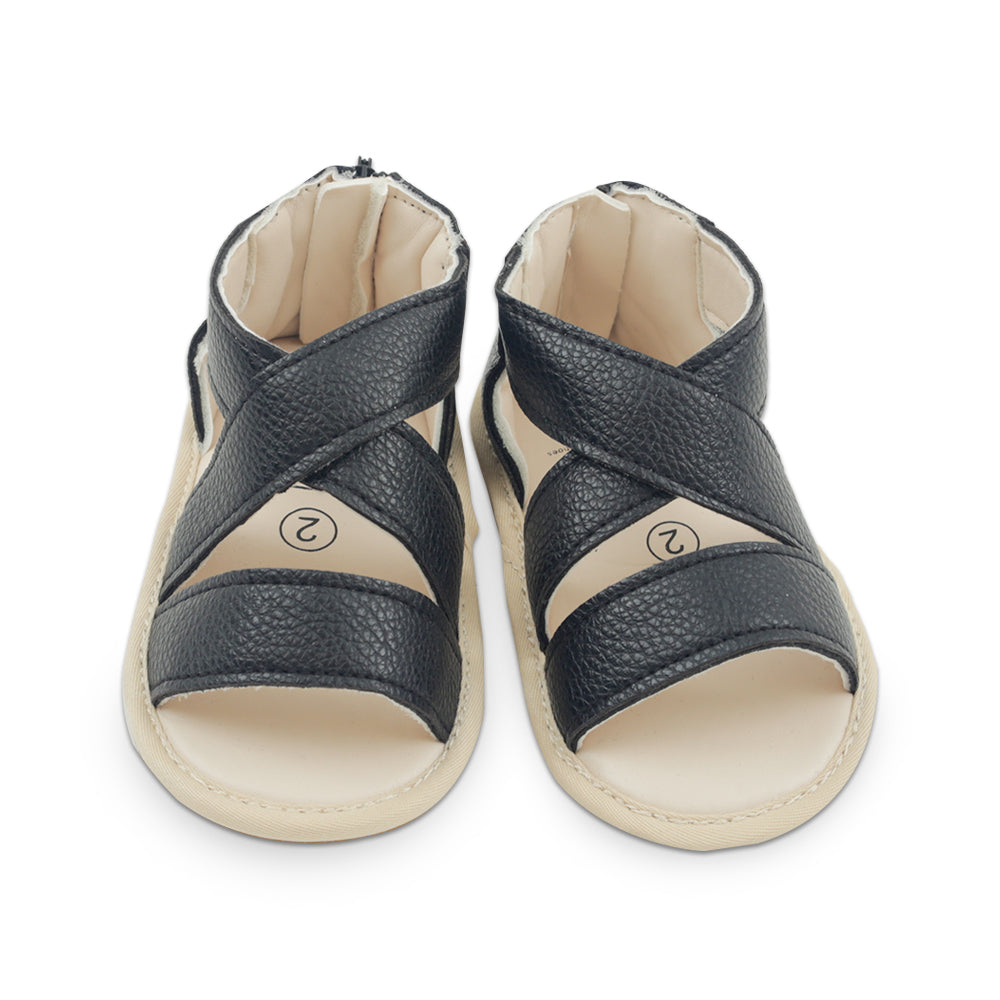 BOY PRE WALKER SANDLE BLACK