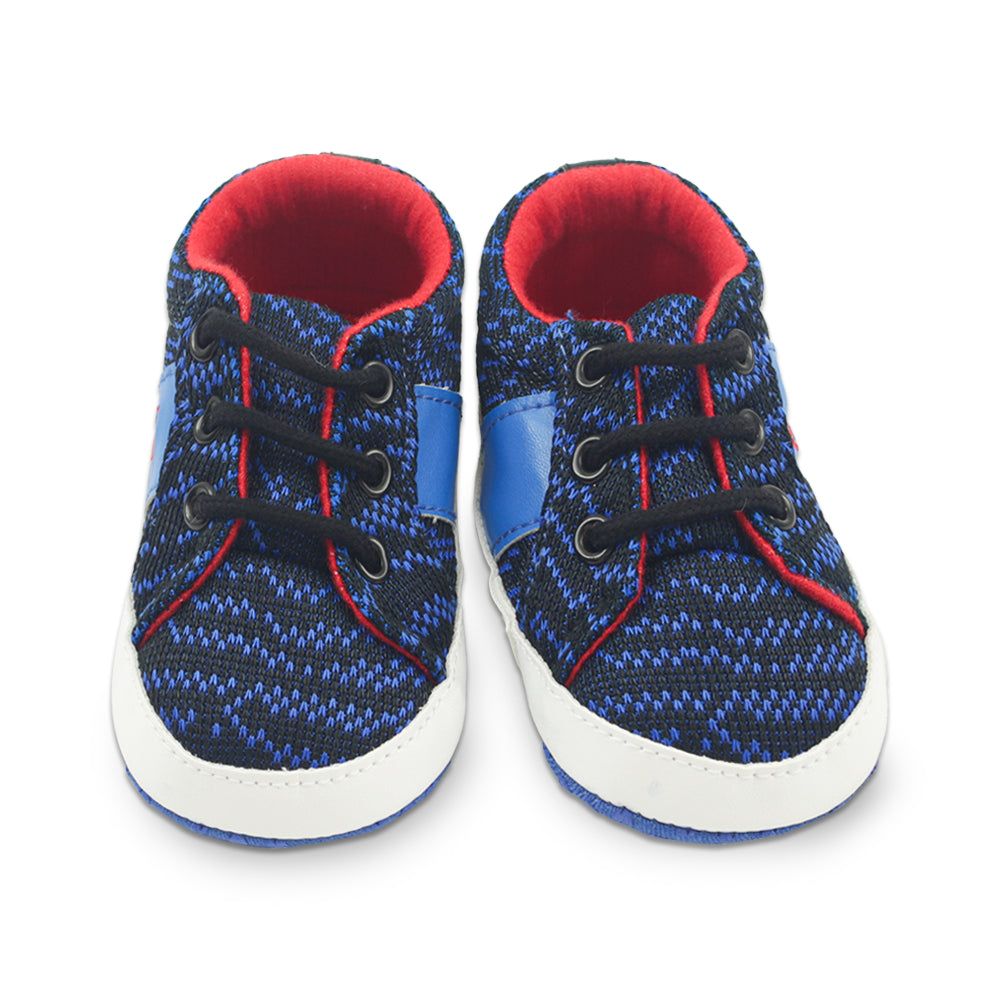 BOY PRE WALKER SHOES BLUE POLO