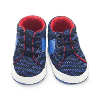 BOY PRE WALKER SHOES BLUE POLO
