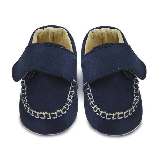 BOY PRE WALKER NAVY LOAFERS