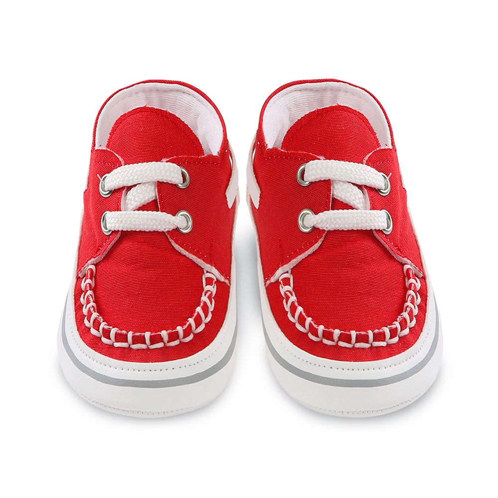 BOY PRE WALKER RED SNEAKER