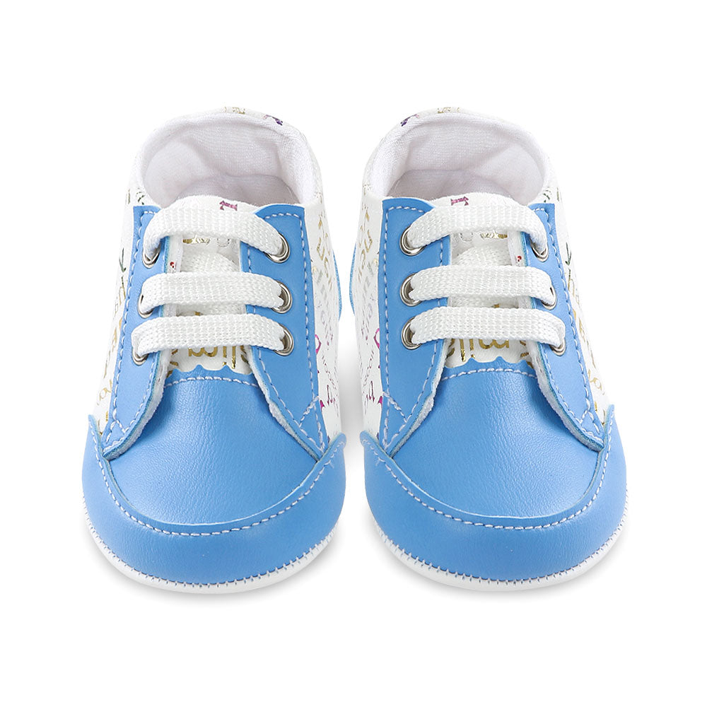 BOY PRE WALKER CERULEAN BLUE FUNKY SNEAKER
