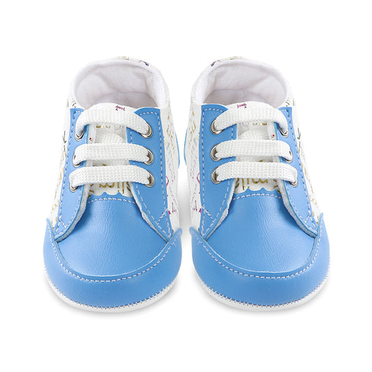BOY PRE WALKER CERULEAN BLUE FUNKY SNEAKER