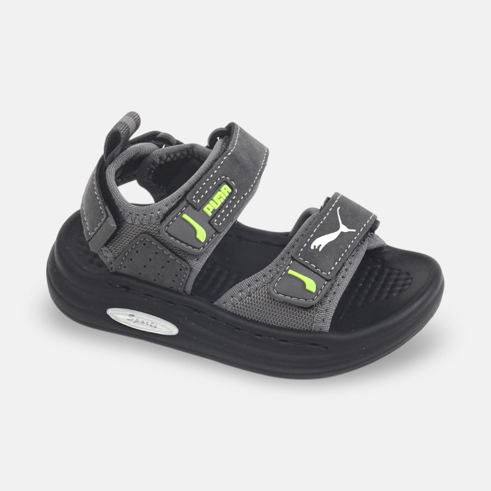 BOY SANDAL GREY PUMA